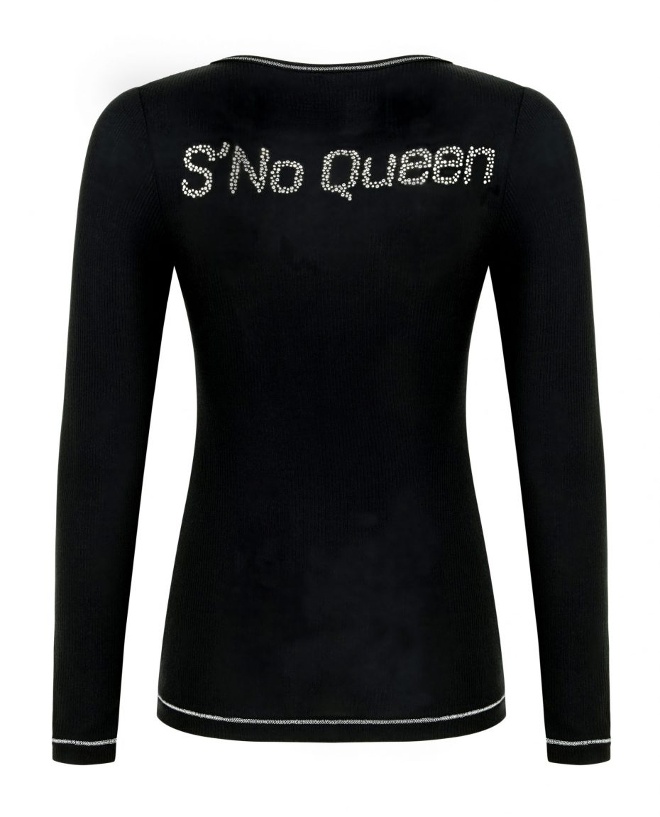 QUEEN Collection crew; Black NEW SIZES ARRIVED-260