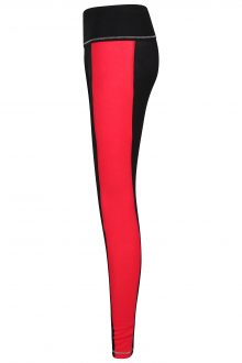 S'No Queen: Stripetease Legging: Black & Red: NEW COLOUR-619