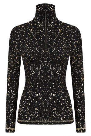 Golden Zip Polo